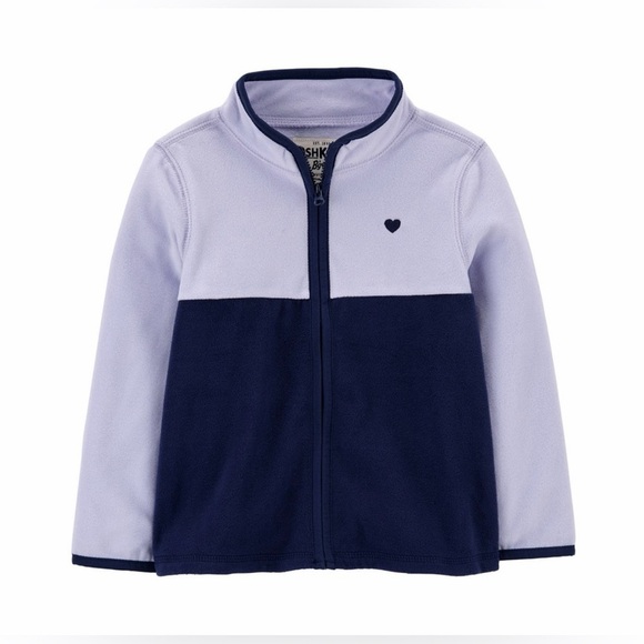 OshKosh B'gosh SIZE 4T Navy and  Zip-Up Jacket - Picture 1 of 6